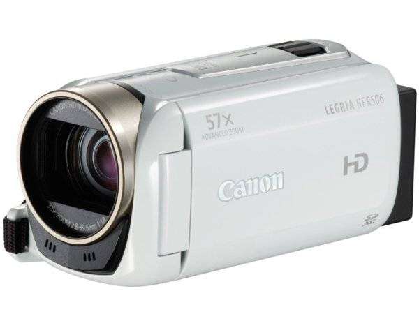 Canon Legria HF R506 HD Camcorder Handycam (3.2MP, 32x Optical Zoom, 57x Advanced Zoom, OIS) 3" LCD