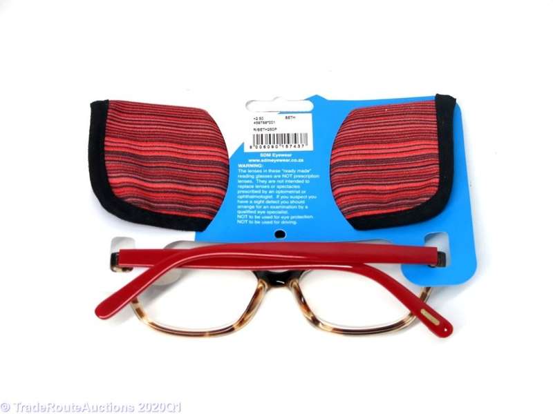 X-TRA VISION Fashion Reading Glasses - with matching case +2.50