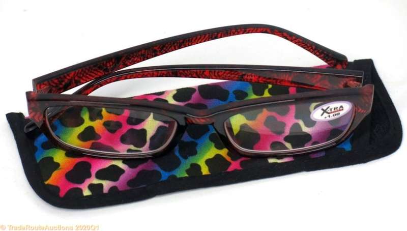 X-TRA VISION Fashion Reading Glasses - with matching case