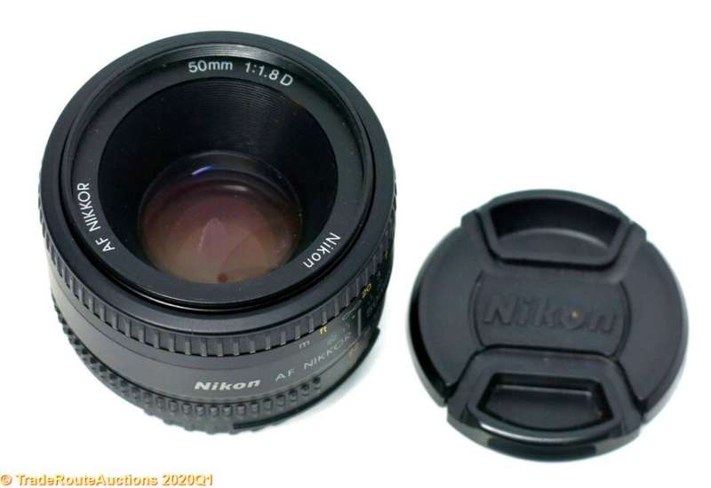 Nikon AF Nikkor 50mm f/1.8D Lens for NIKON Cameras