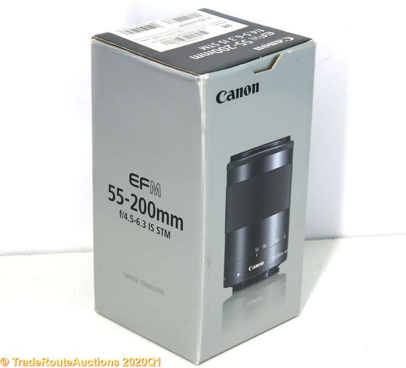 Canon EF-M 55-200mm f4.5-6.3 IS STM Lens for Eos M Digital Cameras