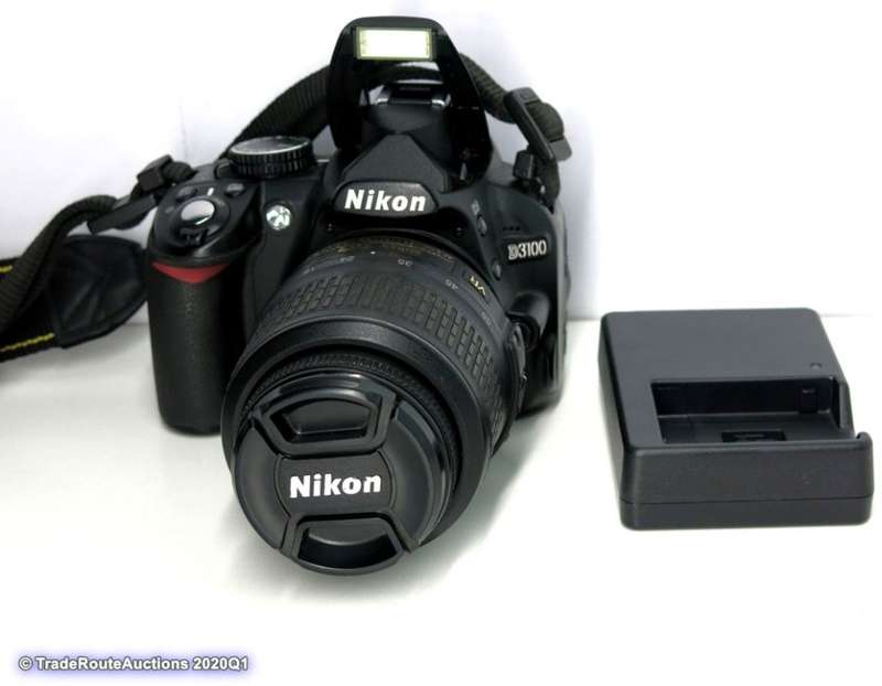 NIKON D3100 DSLR CAMERA 14.2 megapixels with Nikon 18-55mm PROFESSIONAL DSLR LENS KIT