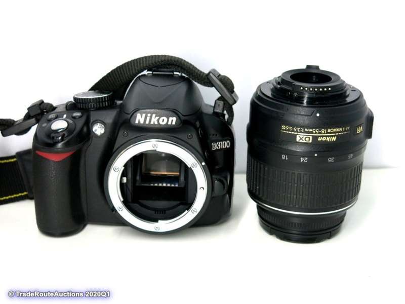 NIKON D3100 DSLR CAMERA 14.2 megapixels with Nikon 18-55mm PROFESSIONAL DSLR LENS KIT