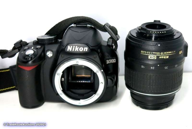 NIKON D3100 DSLR CAMERA 14.2 megapixels with Nikon 18-55mm PROFESSIONAL DSLR LENS KIT