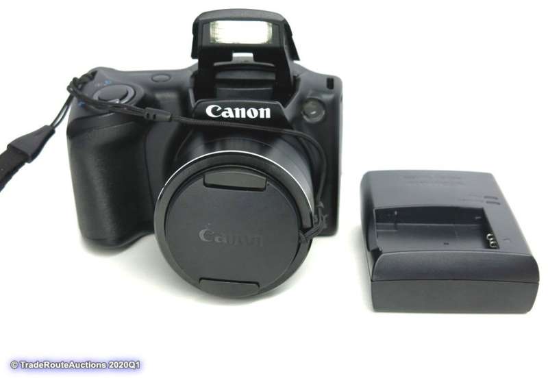 Canon Powershot SX400 IS 16MP Point and Shoot Camera (Black) with 30x Optical Zoom