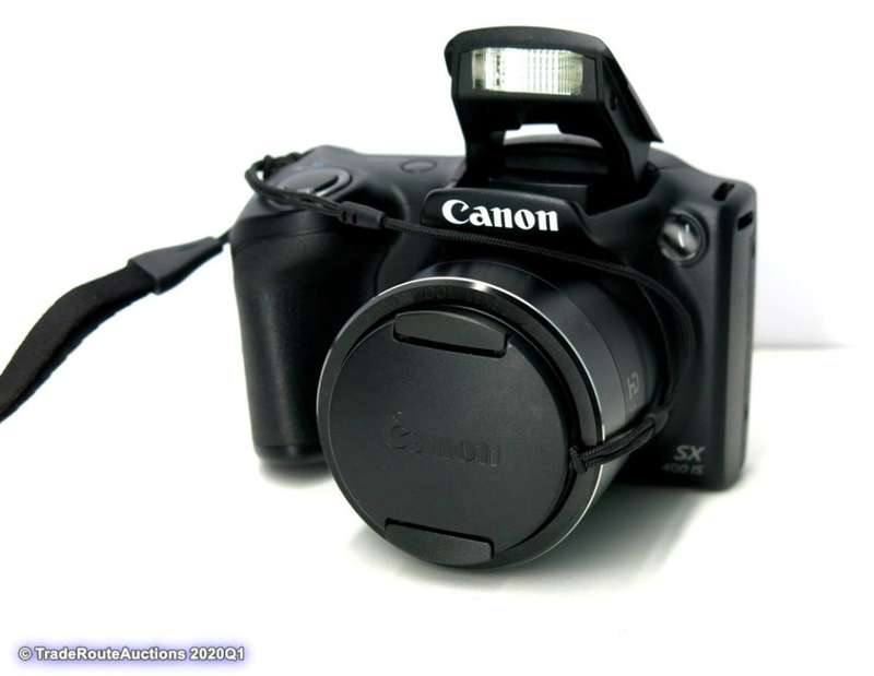 Canon Powershot SX400 IS 16MP Point and Shoot Camera (Black) with 30x Optical Zoom