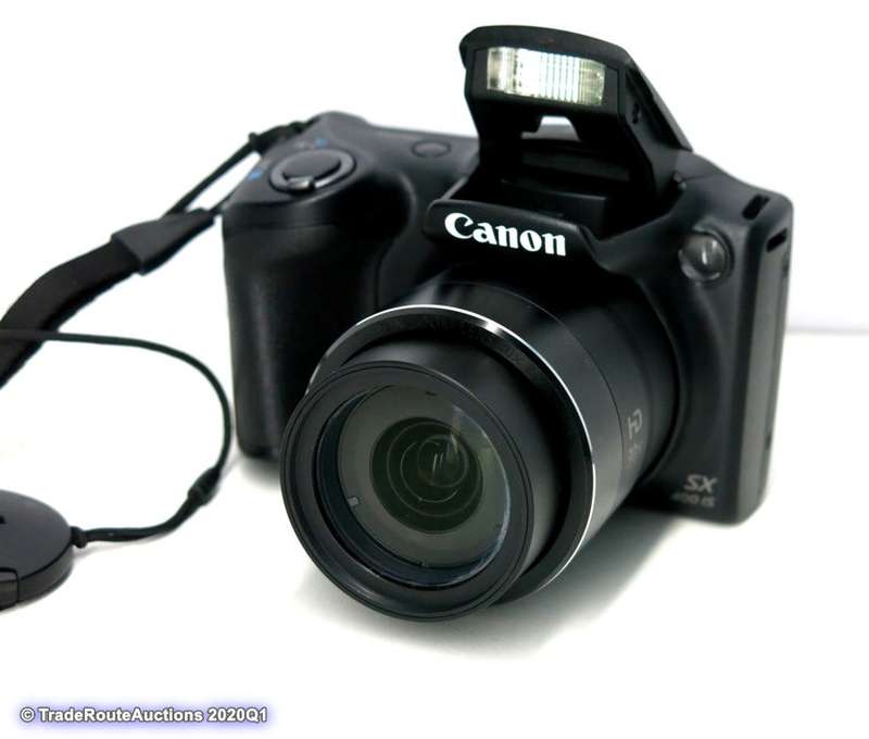 Canon Powershot SX400 IS 16MP Point and Shoot Camera (Black) with 30x Optical Zoom