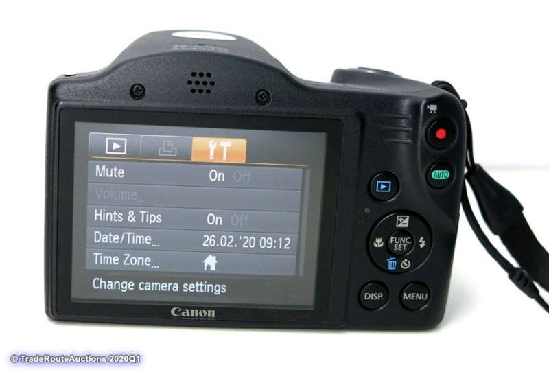 Canon Powershot SX400 IS 16MP Point and Shoot Camera (Black) with 30x Optical Zoom