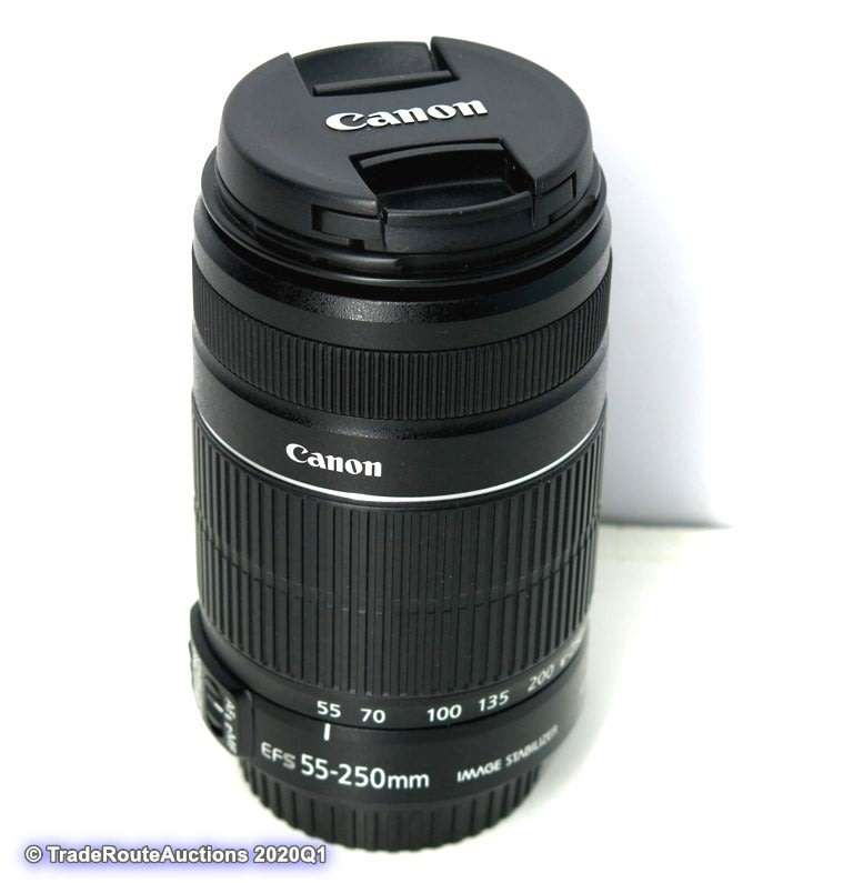 Canon EF-S 55-250m IS (Image Stabilizer) Mark ii Lens for Canon DSLR Cameras