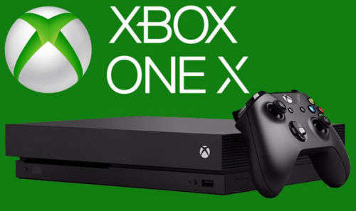 Microsoft Xbox One X 1TB Console (BLACK) Model 1787 + 1 Controller