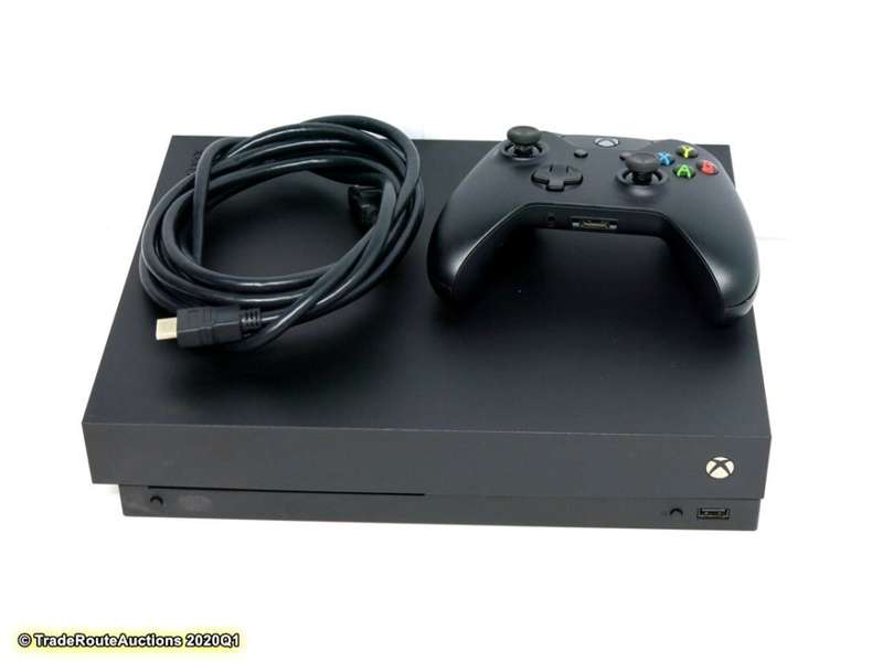 Microsoft Xbox One X 1TB Console (BLACK) Model 1787 + 1 Controller