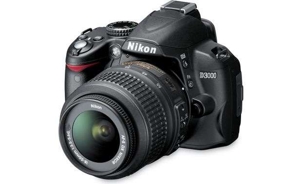 NIKON D3000 DSLR CAMERA CAMERA KIT WITH NIKKOR ED G II 18-55 LENS