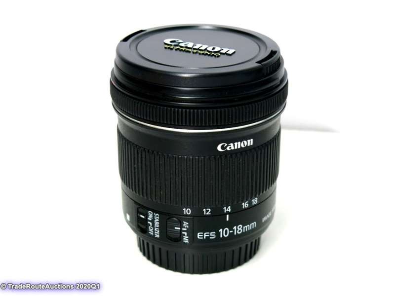 Canon EF-S 10-18mm f/4.5-5.6 IS (Image Stabilizer) STM Zoom Lens for Canon DSLR Cameras