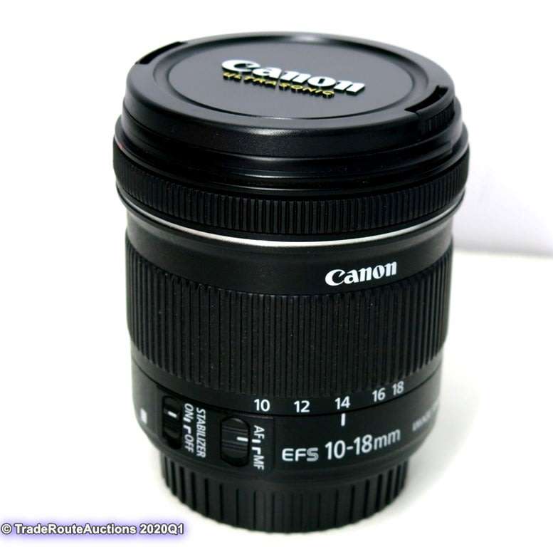 Canon EF-S 10-18mm f/4.5-5.6 IS (Image Stabilizer) STM Zoom Lens for Canon DSLR Cameras