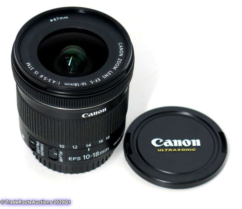 Canon EF-S 10-18mm f/4.5-5.6 IS (Image Stabilizer) STM Zoom Lens for Canon DSLR Cameras