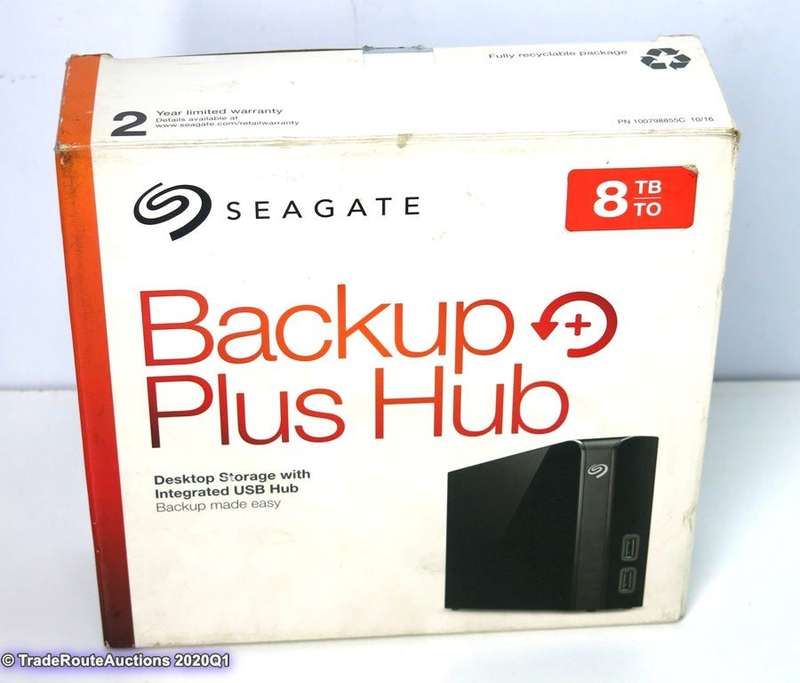SEAGATE 8 TB Backup Plus Desktop Hard Drive Hub - 8TB External HDD