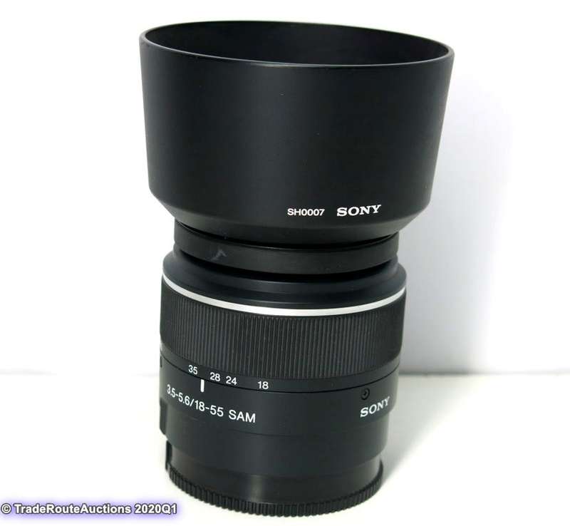 Sony 18-55mm SAM Standard Zoom Lens for Sony Alpha Digital SLR Cameras SAL1855 A-MOUNT
