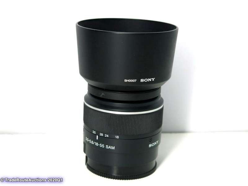 Sony 18-55mm SAM Standard Zoom Lens for Sony Alpha Digital SLR Cameras SAL1855 A-MOUNT