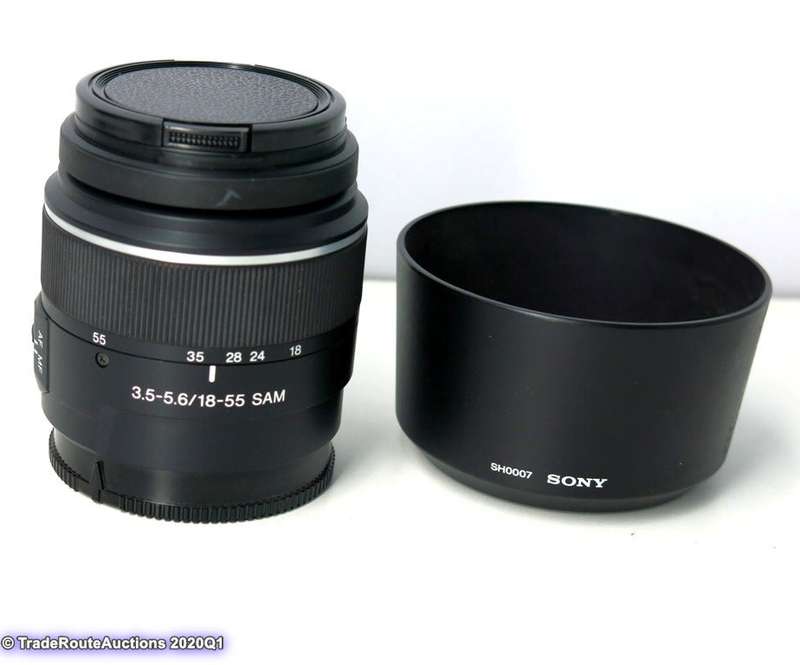 Sony 18-55mm SAM Standard Zoom Lens for Sony Alpha Digital SLR Cameras SAL1855 A-MOUNT