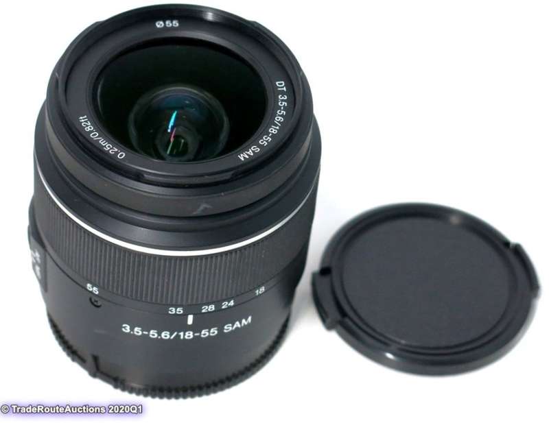 Sony 18-55mm SAM Standard Zoom Lens for Sony Alpha Digital SLR Cameras SAL1855 A-MOUNT