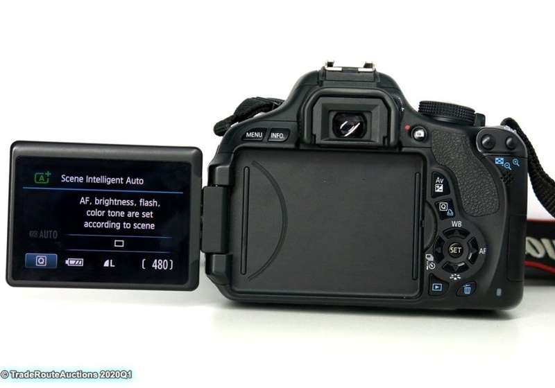 Canon EOS 600D DSLR CAMERA with Canon 18-55 Lens Camera Kit