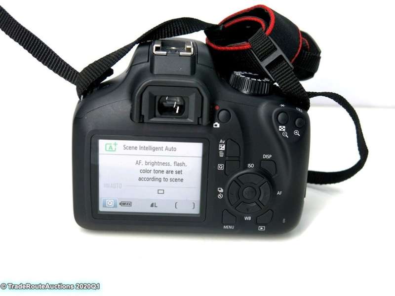 Canon 4000D DSLR Camera and EF-S 18-55 mm f/3.5-5.6 III Lens Kit