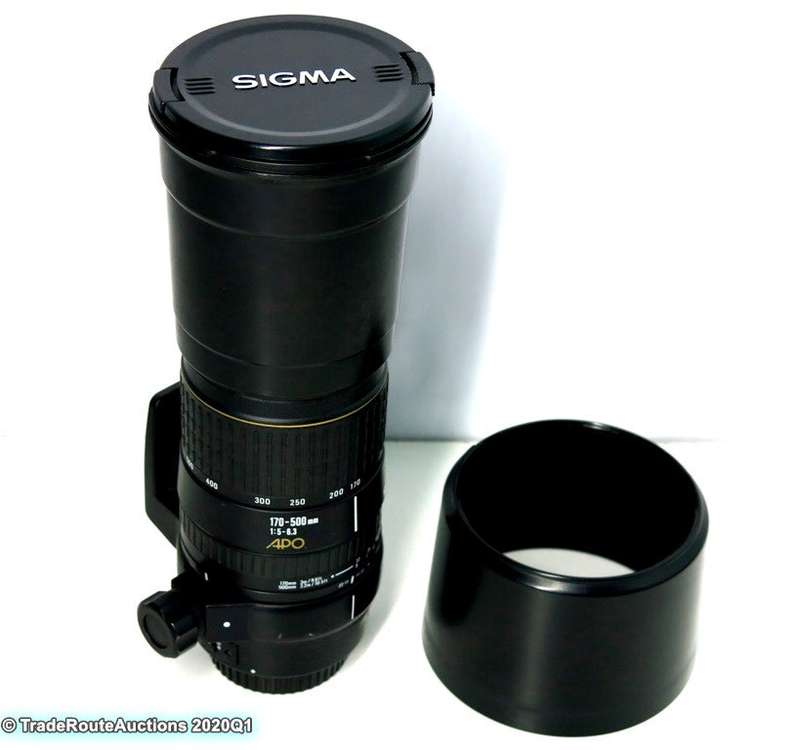 SIGMA 170-500mm F5-6.3 APO Aspherical Telephoto Zoom Lens for CANON - HUGE LENS