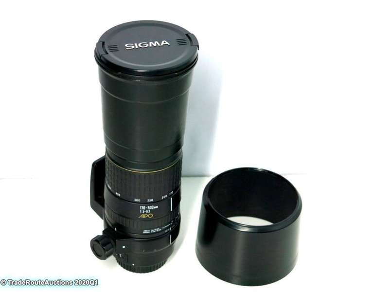 SIGMA 170-500mm F5-6.3 APO Aspherical Telephoto Zoom Lens for CANON - HUGE LENS