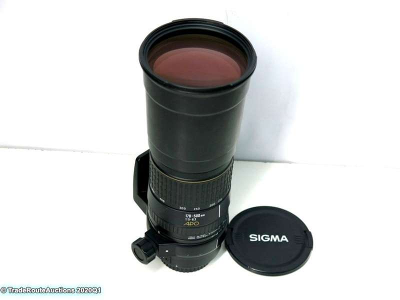 SIGMA 170-500mm F5-6.3 APO Aspherical Telephoto Zoom Lens for CANON - HUGE LENS