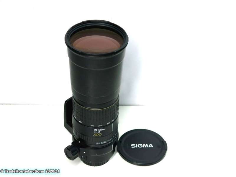 SIGMA 170-500mm F5-6.3 APO Aspherical Telephoto Zoom Lens for CANON - HUGE LENS