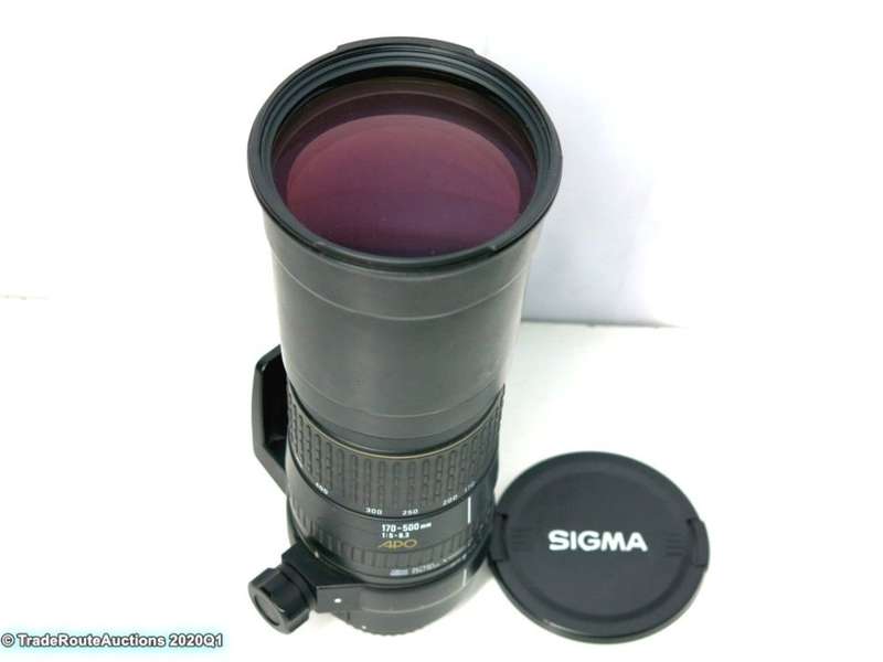 SIGMA 170-500mm F5-6.3 APO Aspherical Telephoto Zoom Lens for CANON - HUGE LENS