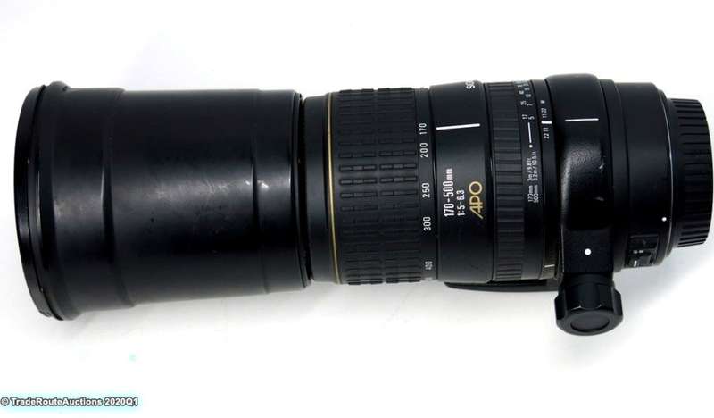 SIGMA 170-500mm F5-6.3 APO Aspherical Telephoto Zoom Lens for CANON - HUGE LENS