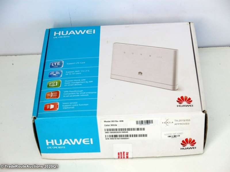 HUAWEI B315S-936 4G LTE Wifi Modem Router (uses SIM card)
