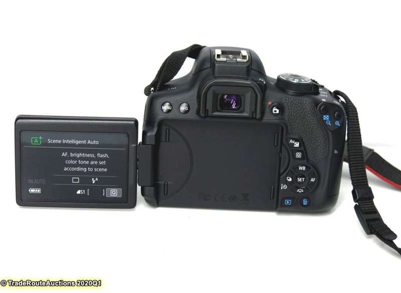 CANON EOS 750D Digital SLR CAMERA BODY + CANON 18-55 LENS KIT - 24.2 MEGAPIXELS