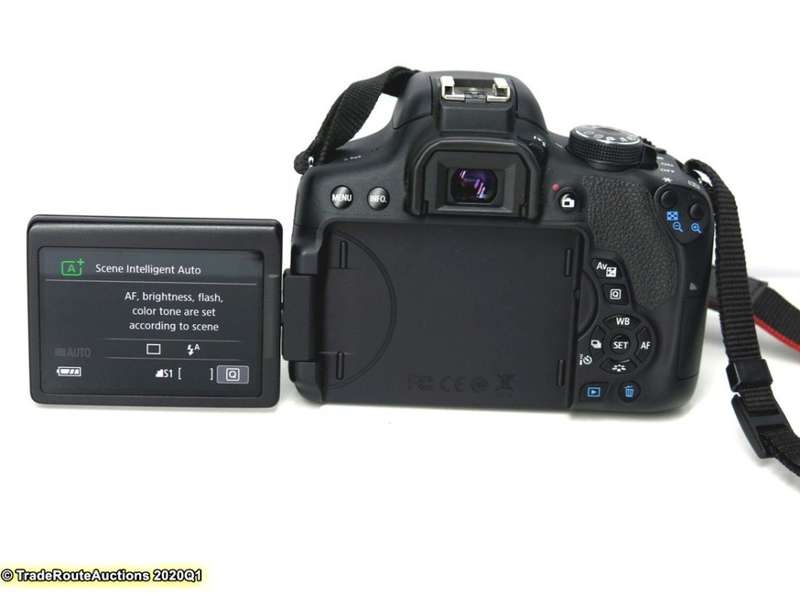 CANON EOS 750D Digital SLR CAMERA BODY + CANON 18-55 LENS KIT - 24.2 MEGAPIXELS
