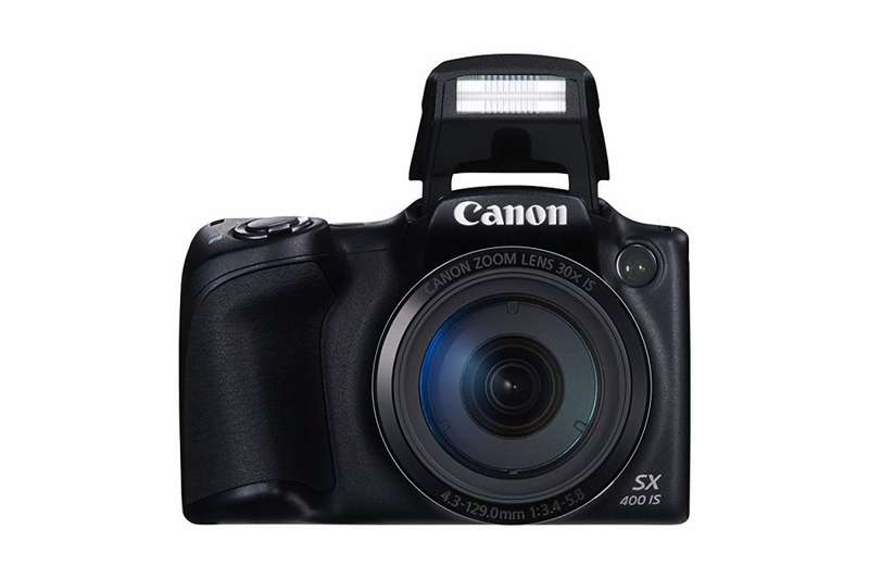 Canon Powershot SX400 IS 16MP Point and Shoot Camera (Black) with 30x Optical Zoom