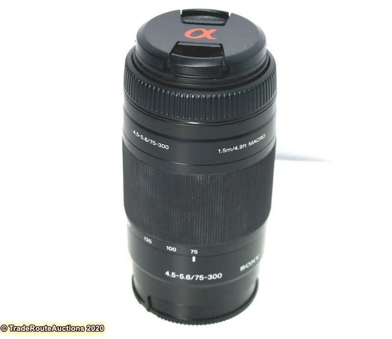 Sony 75-300mm Telephoto Zoom Lens - For Sony DSLR Cameras