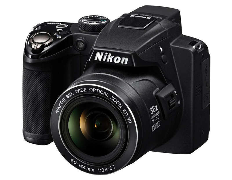 Nikon Coolpix P500 12.1MP Digital Camera with 36x Optical Zoom [ BLACK ]