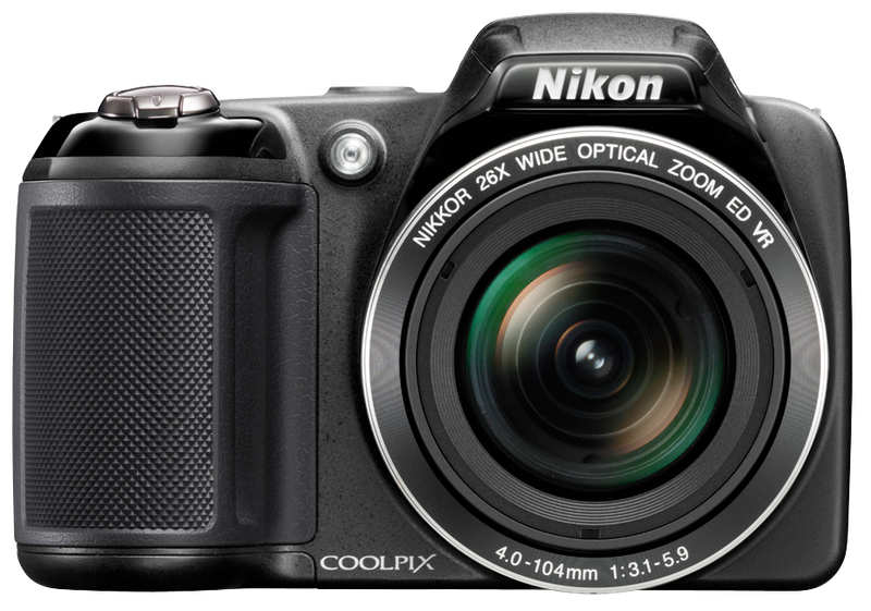 Nikon Coolpix L320 16.1MP Digital Camera with 26x Optical Zoom [ BLACK ] 720p HD Video