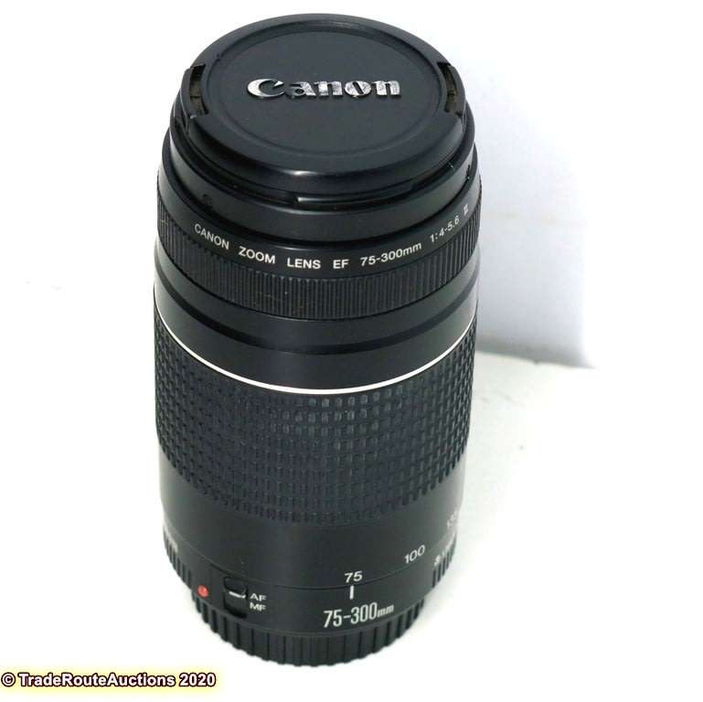 CANON EF 75-300MM ZOOM LENS