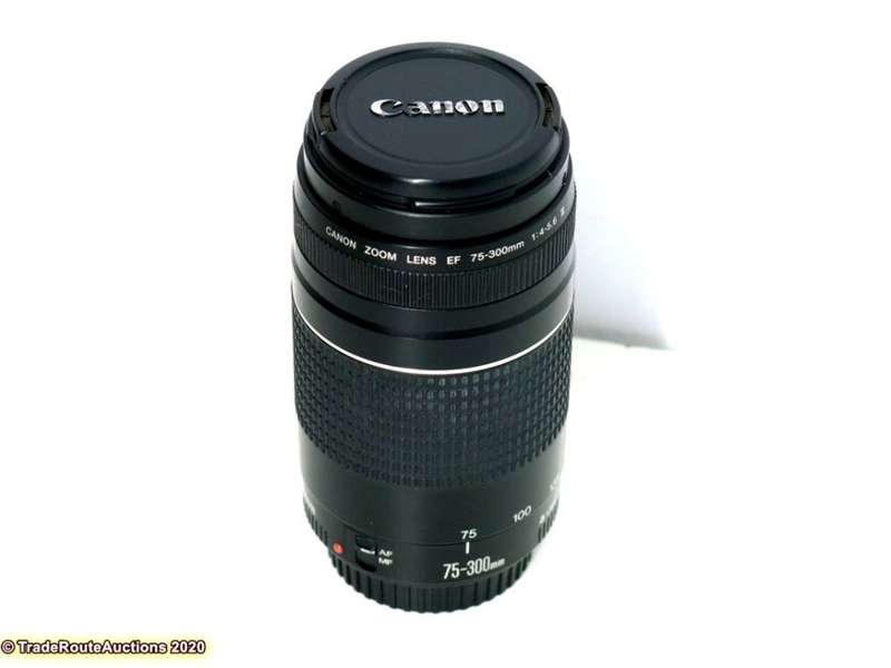 CANON EF 75-300MM ZOOM LENS