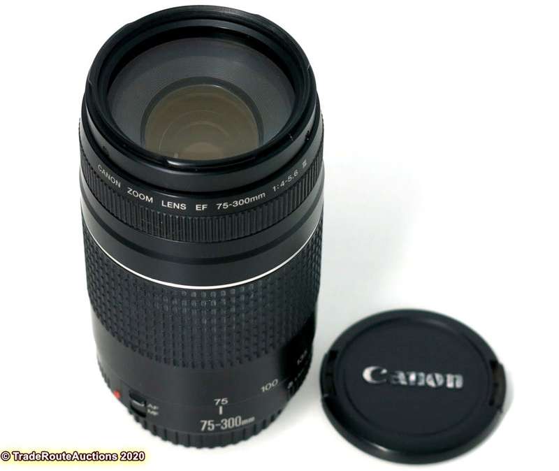 CANON EF 75-300MM ZOOM LENS