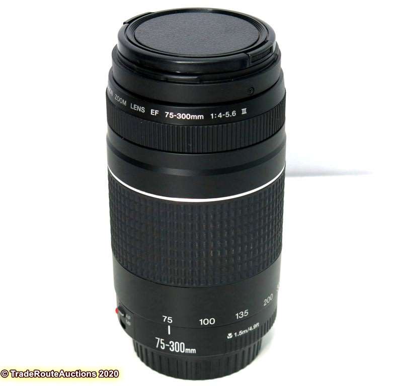 CANON EF 75-300MM 4-5.6 MARK III TELEPHOTO ZOOM LENS for 600D, 650D, 700D, 750D 1200D 1300D Etc