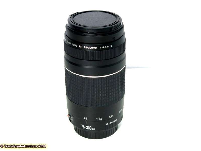CANON EF 75-300MM 4-5.6 MARK III TELEPHOTO ZOOM LENS for 600D, 650D, 700D, 750D 1200D 1300D Etc