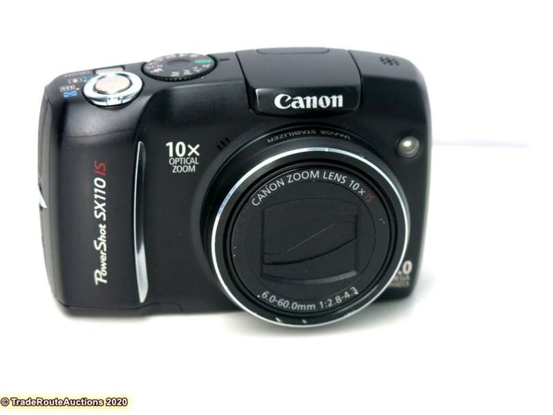 Canon Powershot SX110 IS 9MP Digital Camera with 10x Optical Image Stabilized Zoom