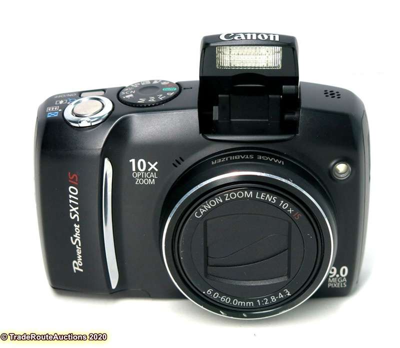 Canon Powershot SX110 IS 9MP Digital Camera with 10x Optical Image Stabilized Zoom