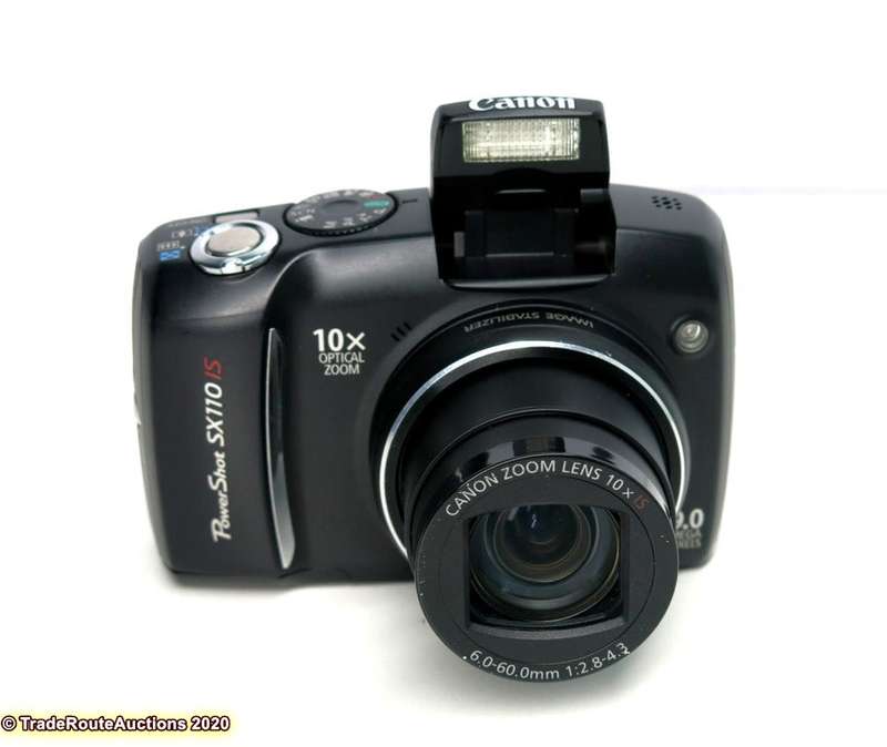 Canon Powershot SX110 IS 9MP Digital Camera with 10x Optical Image Stabilized Zoom