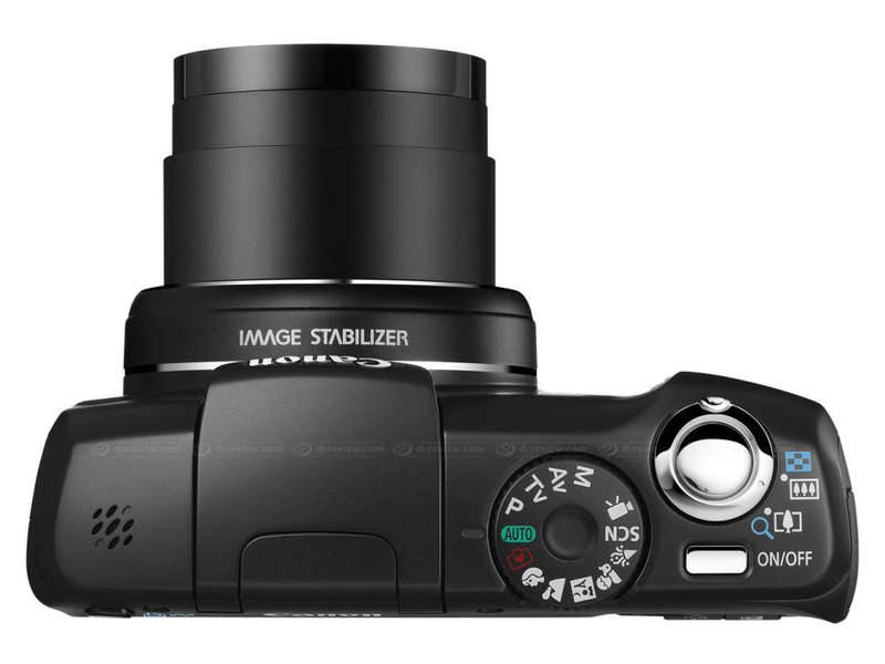 Canon Powershot SX110 IS 9MP Digital Camera with 10x Optical Image Stabilized Zoom