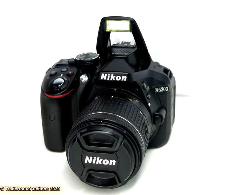 NIKON D5300 DSLR CAMERA BODY [ WiFi & GPS] - [ 24.2 MP ] - [ DX ] WITH 18-55 VR II Lens Kit