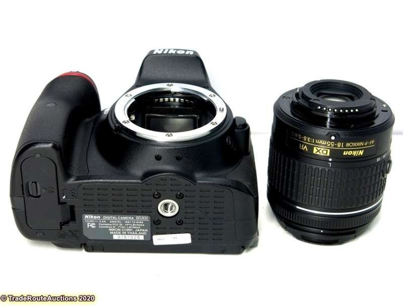 NIKON D5300 DSLR CAMERA BODY [ WiFi & GPS] - [ 24.2 MP ] - [ DX ] WITH 18-55 VR II Lens Kit